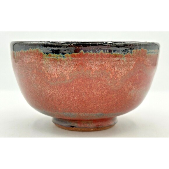 Firewood Kiln Glaze‎ Stoneware Snack Bowls Set of 3 Wheel Thrown Studio Art - Picture 5 of 16